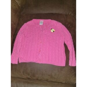 Gymboree pretty lady ladybug pink sweater size 3t